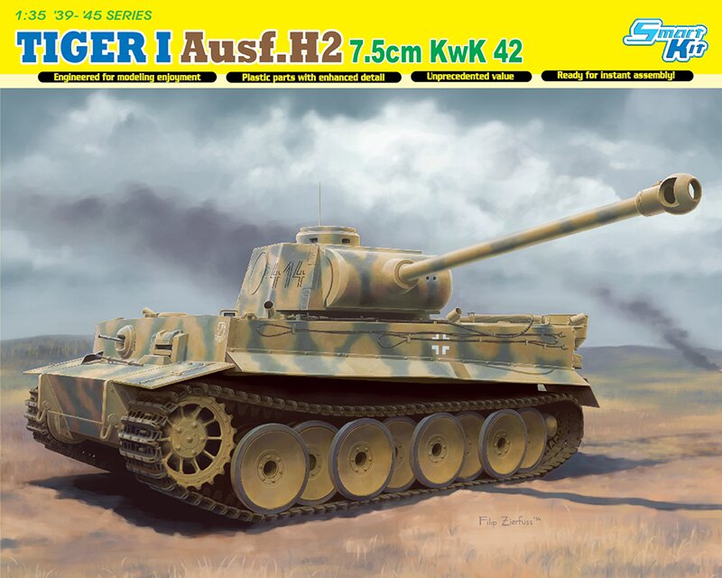 модель 1/35 ТАНК TIGER I Ausf.H2